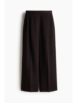H&M - Women Brown Wide tailored trousers