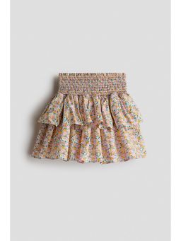 H&M - Girls Multi-Color Printed cotton skirt
