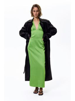 H&M - Women Green Halterneck dress
