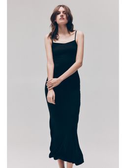 H&M - Women Brown Maxi strappy dress