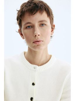 H&M - Women White Short-sleeved cardigan