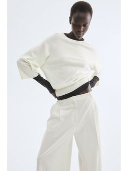 H&M - Women White Fine-knit top