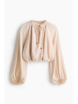 H&M - Women Orange Oversized crpe blouse