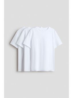 H&M - Boys White 3-pack T-shirts