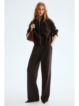 H&M - Women Brown Scuba jacket