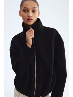 H&M - Women Black Scuba jacket