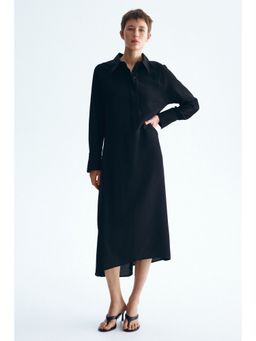 H&M - Women Black Shirt dress