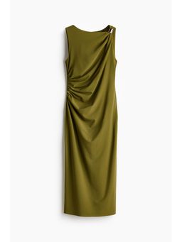 H&M - Women Green Draped dress