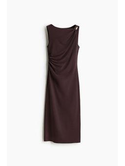 H&M - Women Brown Draped dress