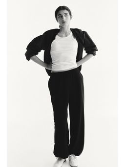 H&M - Women Black Loose-fit joggers