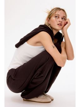 H&M - Women Brown Loose-fit joggers