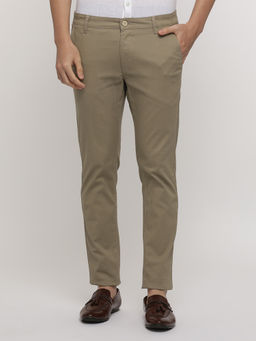 Crocodile - Brown Premium Stretch Trouser