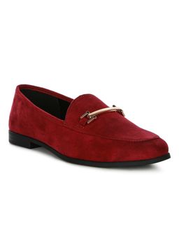 London Rag - Solid Burgundy Loafers