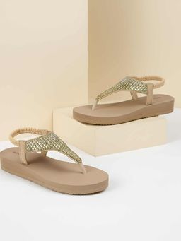 Mochi - Women Beige Sandals
