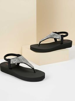 Mochi - Women Black Sandals