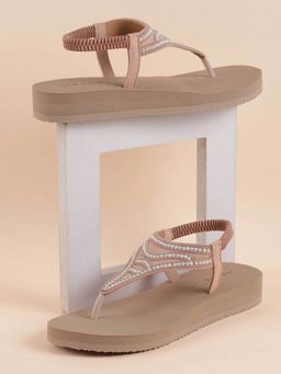 Metro - Women Peach Sandals