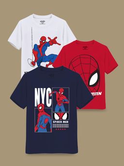 Kidsville - Official Marvel Comics Spider-Man Cotton T-Shirt