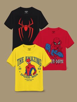 Kidsville - Official Marvel Comics Spider-Man Cotton T-Shirt