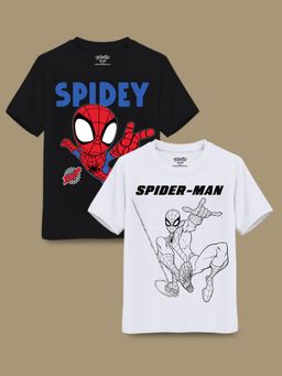 Kidsville - Official Marvel Comics Spider-Man Cotton T-Shirt