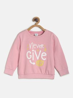 MINI KLUB - Girls Pink Sweatshirt