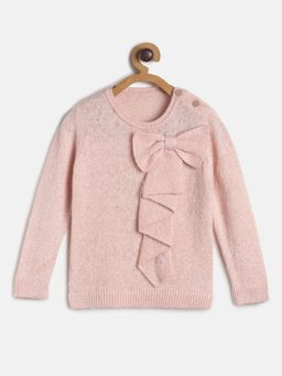 MINI KLUB - Girls Peach Sweater