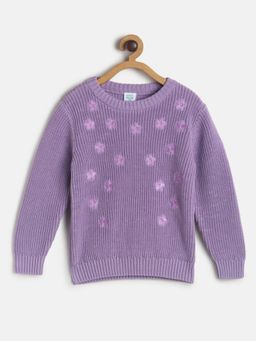 MINI KLUB - Girls Lavender Sweater