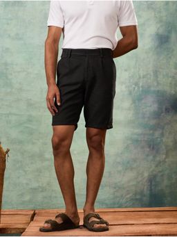 MH&Y - Black Napoli Shorts