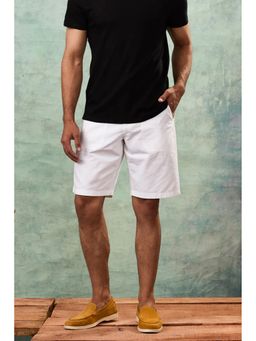 MH&Y - White Bermuda Shorts