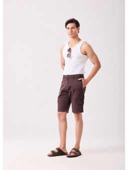MH&Y - Men Cargo Brown Shorts