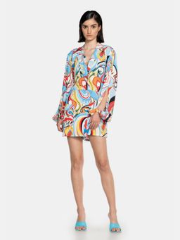 CILVR - Printed Multicolour Playsuit