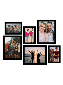 eCraftIndia - Memory Wall Collage Photo Frame - Set of 6 Photo Frames