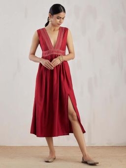 The Indian Cause - Red Sirgus Dress