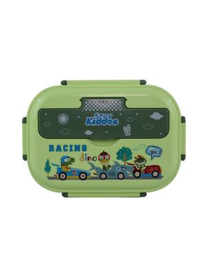 Smily kiddos Stainless Steel Surfer Shark Theme Lunch Box - Teal Blue main image 1