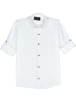 CHARCHIT - Boys Full Sleeves Shirt White
