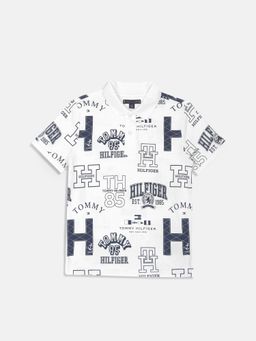 Tommy Hilfiger - Boys Graphic Regular Fit Cotton Polo T-Shirt