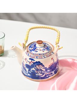 Voncasa - Ceramic Tea Pots Chinese Print (900ml)