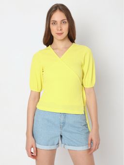 VERO MODA - Women Casual Wear Yellow Top
