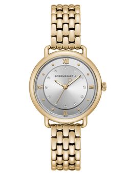 BCBGMAXAZRIA - MAXAZRIA Quartz Cubic Zircona Silver Round Dial Women's Watch - BG50911005