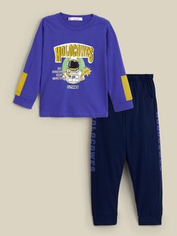 Hopscotch - 2-Pc Skull Squad T-shirt & Pant