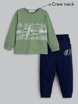 Hopscotch - 2-Pc Speed Racer T-shirt & Pant