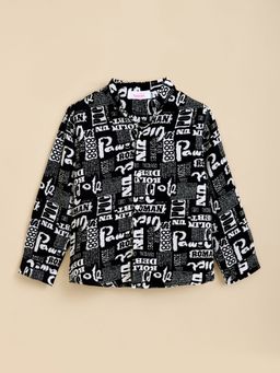 Hopscotch - Urban Graffiti Mandarin Shirt