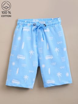 Hopscotch - Surf & Palm Island Cotton Shorts