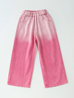 Hopscotch - Ombre Denim Fade Jeans