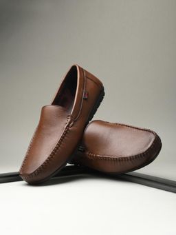 EGOSS - Men Brown Loafers