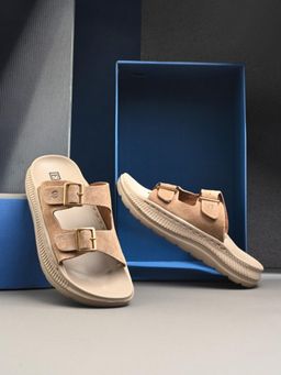 EGOSS - Men Khaki Sliders