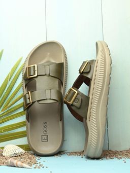 EGOSS - Men Olive Sandals