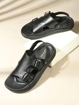 EGOSS - Men Black Sandals