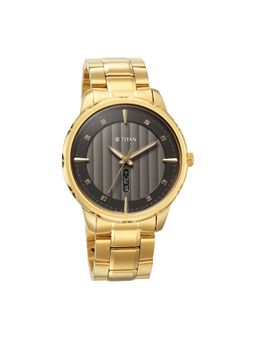 Titan - Regalia Opulent 1875YM01 Grey Dial Analog Watch for Men