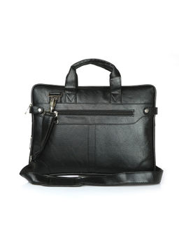 MBOSS - I-Sac Crack Tan Faux Leather 15.6 Inch Laptop Messenger Bag