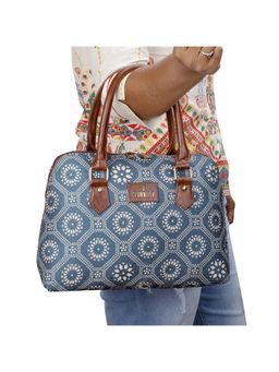 The Clownfish - Blue Printed Womens Handbag